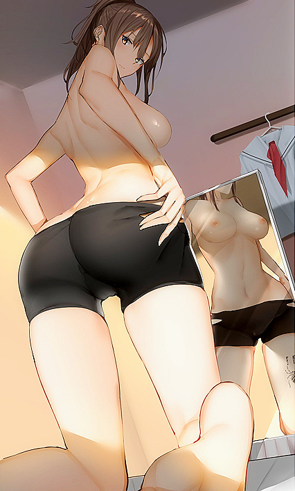 Damnn Girl! Them Hotties Still Fit Like Hell Even If They Tight AF - Get New Ones? Nahhh Pshht XXX Pic Inside!