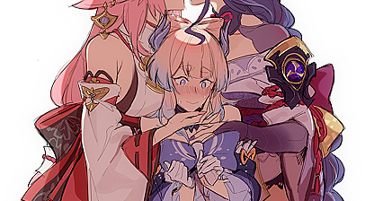 Horny AF Hikaru Gets Nailed by Two Hot Chicks in Steamy Threesome Action!