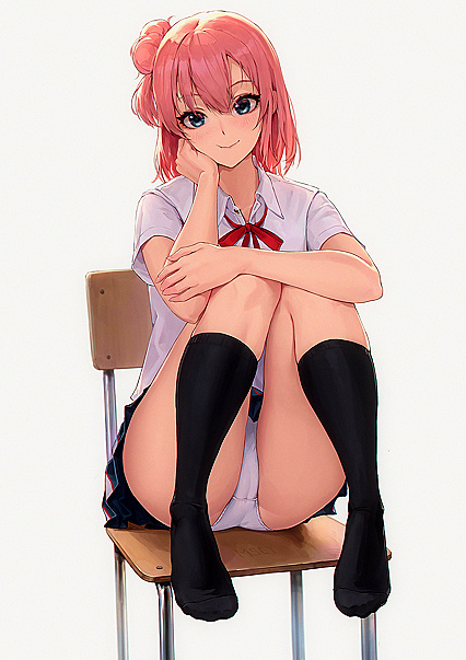 Holy Shit! Yu-giri Masturbating to Hentaï Pics of Hot Anime Chicks!