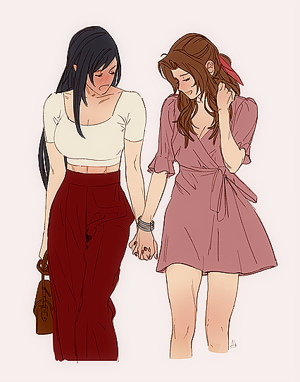 Hentaified Aeris & Titillating Tsarina Get Down to Business