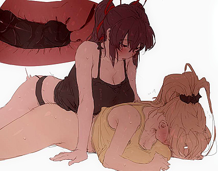 Hella Hot Hentaied Strappin': XXX Porn Pic Exceeding All Boundaries