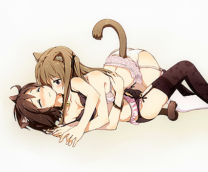 Horny Hentaikitties Gettin’ It On Like Donkey Kong!