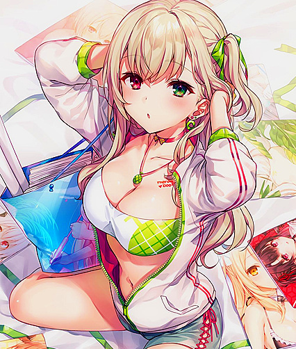 Pussy Pounding Hentai XXX Pic Featuring Hot Chick With Different Eye Colors