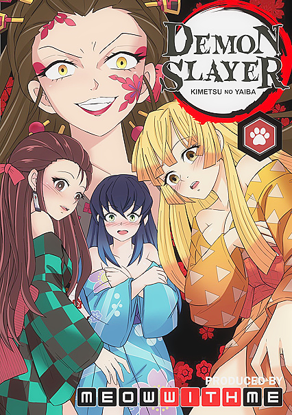 Guys Turned Into Submissive Girl 18+ Fuck Toys in Demon Slayer's Red Light District