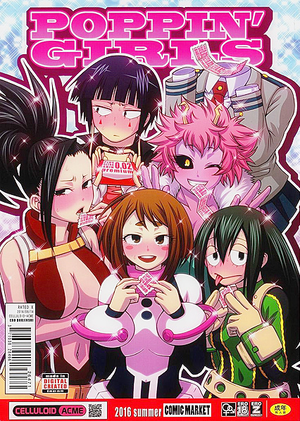 My Hero Academia Girl 18+s Level Up with a CreamyOrgy in This Erotic Doujinshi
