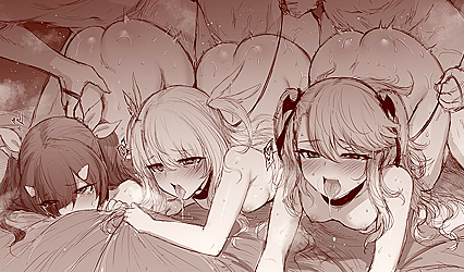 Hardcore Gang Bang So Good It’ll Melt Your Mind - XXX HENTAI PIC