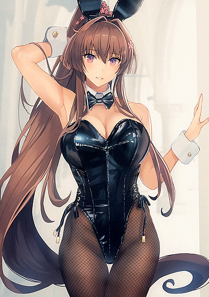 Horny AF Yamatto Gets His Bunny Tail Up For Some XXX Harem Action This Spring!