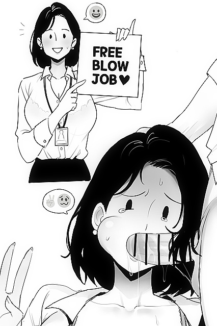 Horny as Fuck! Free Blowies for All - Hentai XXX Pics Inside!