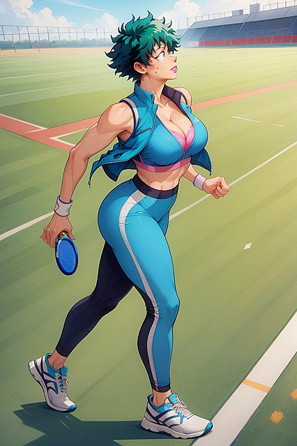 Gender Swap Madness – Full Body Transformation in Sleeveless Hentai'Picture