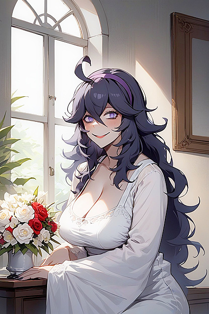 Musetta Shines Bright with Confidence in Vibrant Hentai Hairband Picture