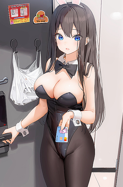 Horny Hare Slapping Her Plastic - Bunnie Banging for Cash!