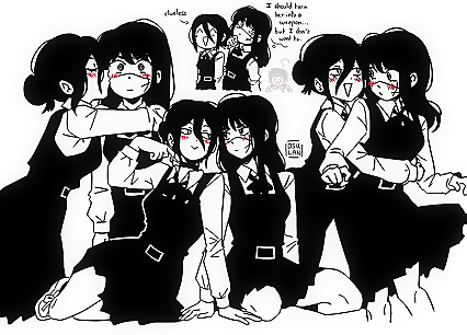 Hella Hot Hentaï XXX Pic of Your Favorite Anime Lesbian Couple - The Steamy Yujiro & Rize Rout