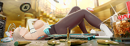 Horny as Fuck Casinova Babe With Huge Rabbit Dick