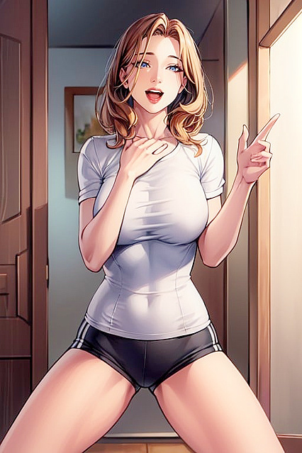 Sporty Shorts Picture in Hilarious Comic-Themed Hentai Adventures