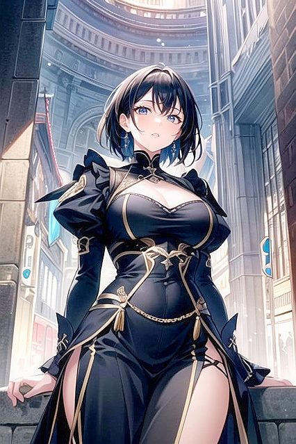 Short-Haired New Yorker Takes It From Behind in Steamy Hentai Picture