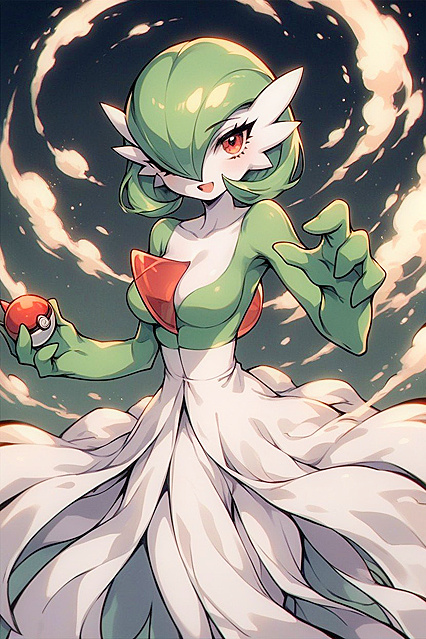 Mega Gardevoir Ascends to Heavenly Pleasure in Cinematic Hentai Orgasms