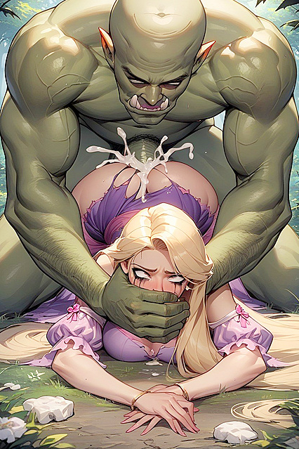 Rapunzel's Torn Clothes Lead to Shocking hentai Pleasure