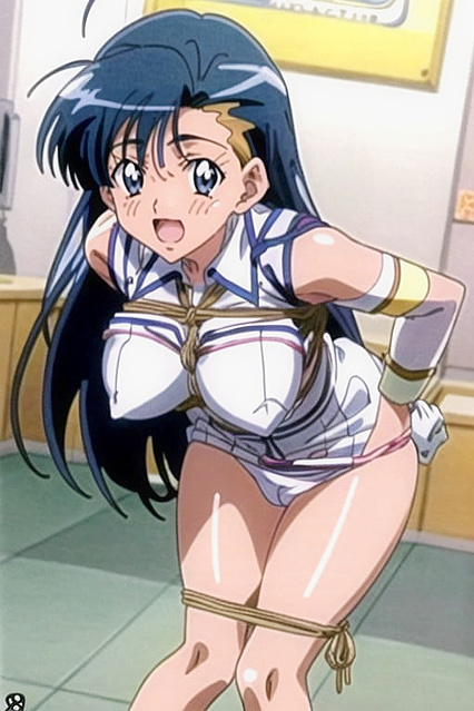 1990s Convenience Store erotic Shibari Images in Anime Hentai'Picture