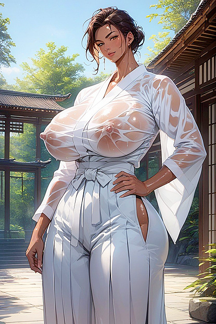 Malaysian with Erect Nipples in Steamy Classroom Hentai Picture