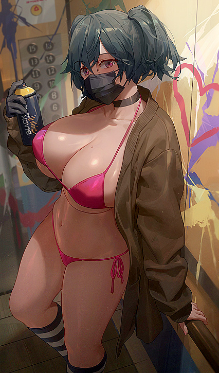 Hardcore Hentai XXX Gravy Train - Screwing The System With XXX Porn Pic Of Streetart Gangbanger