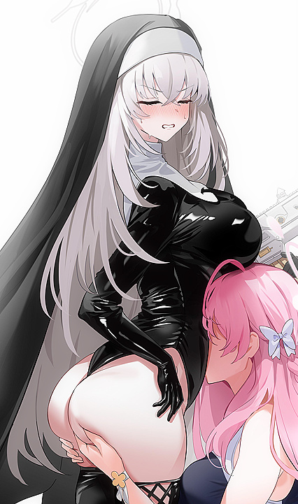 Sakura-fuckin'-ko gets Hanahoe to bust her nut!