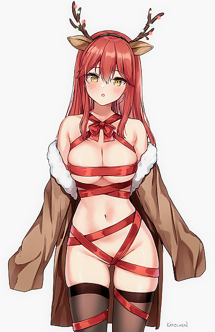 Holiday Hottie Lilya Unleashes Her XXX-Mas Spirit in This Steamy Pic!