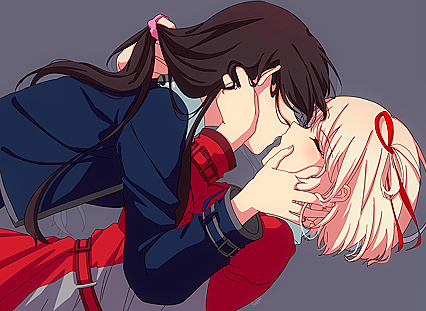 Horny as Fuck Takima & Chi-Chan Get Their Freaks On With Steamy Lesbian Kiss Action!