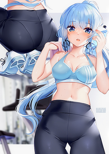 Holy Shit! Kamikaze Babe Ain’ta Flauntin No Prude Rack – Hentaified Jock Strap Sniffing XXX Pic