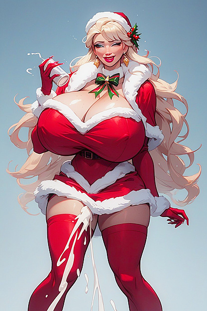 Long-Haired Beauty with a Lewd Smile Teases in DetachedHair Hentai Picture