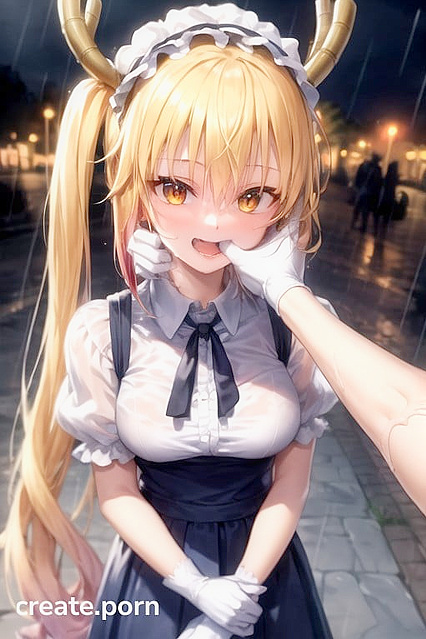 Tohru from Kobayashi's Maid Dragon Gets Cozy with Snowy Erotic Adventures