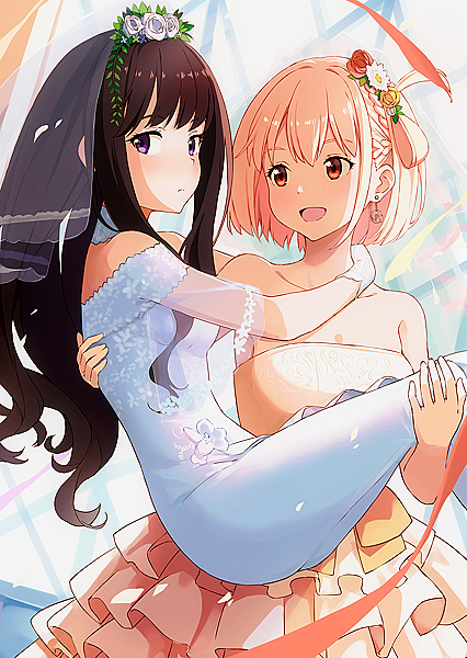 Hentaified Chizuru & Takinami Wedded Bliss - XXX Porn Pic