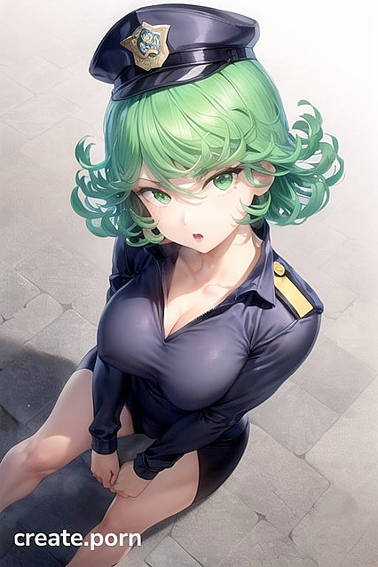 Yoga Instructor Turned naughty Cop in Top-Down Hentai Picture