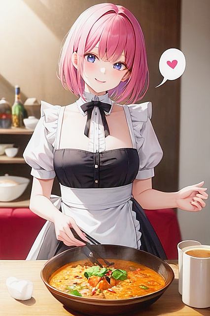 Short-Skirted Cutie Smiles Sweetly in Heartfelt Hentai Picture