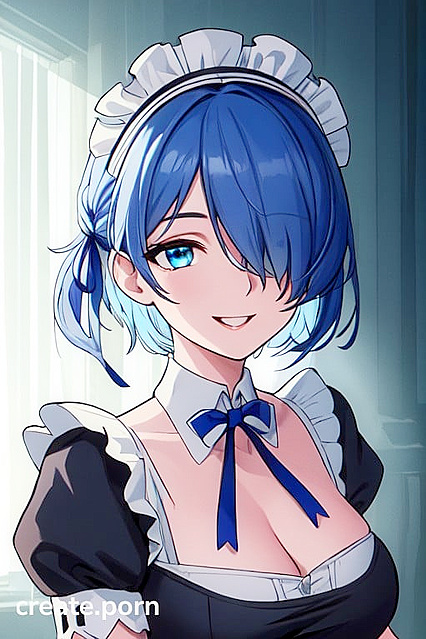 Rem from Re –Zero Enjoying Blissful Moments in Busty Hentai Images