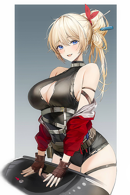 Hella Horny Hentaï Racer Babe Pumping her Cock-Length on your Face