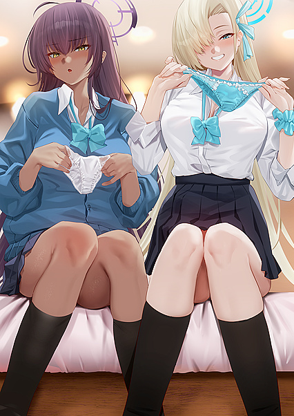 Holy Shit! Karen & Susan Show Off Their Soaking Wet Panties in Hentaic XXX Pic