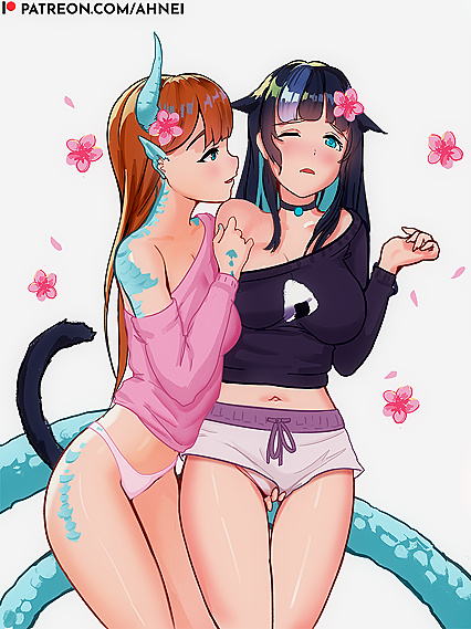 Hentaified Sakuran Sluts Get Down & Dirty in XXX Pic