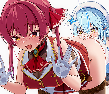 Holy Fuck! Lamy Gets Into Some Serious Hentaï Shit in This XXX Pic!