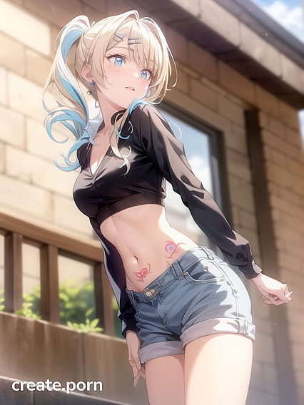 Waist-Shot Fun with Medium Breasts and Supportive Ass in Hentai