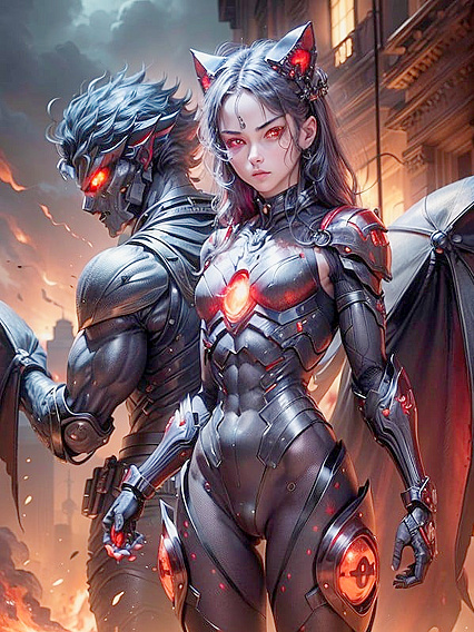 Chains, Red-Glowing Eyes, and Smoke – A Steamy Hentai Fantasy Adventure