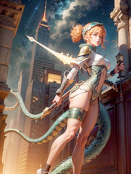 Hermes in Futuristic Armor with Moving Limbs and Perfect Fingers Hentai Fantasies