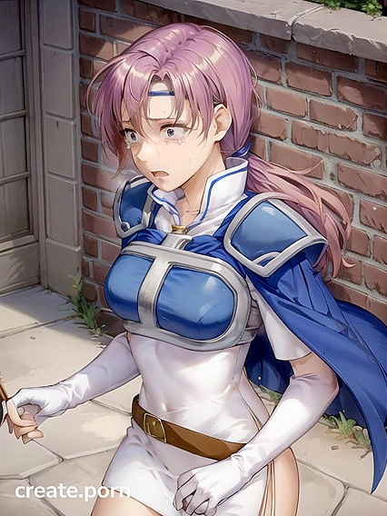 Two Fearful Lovers with Pink Eyes Enjoy  Hentai Pleasure Together