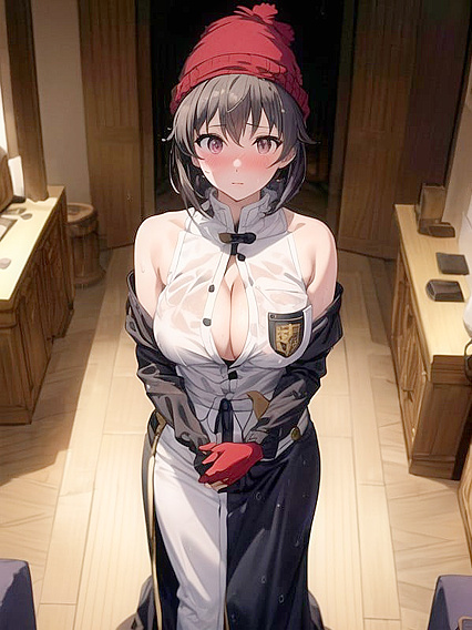 Rudeus from Mushoku Tensei Wears Red Gloves for Realistic Hentai Pleasure