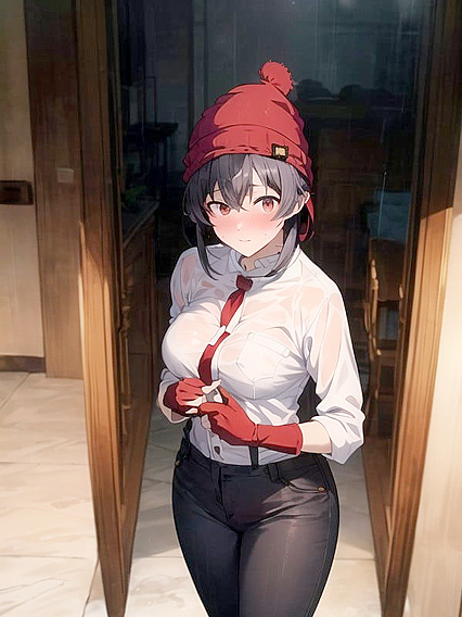 Rudeus from Mushoku Tensei Gets Naughtily Teased in Office Outfit with Short Hair