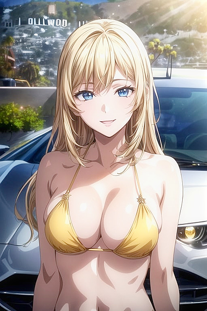 Hollywood Hills Outdoor hentai With Long-Length Action