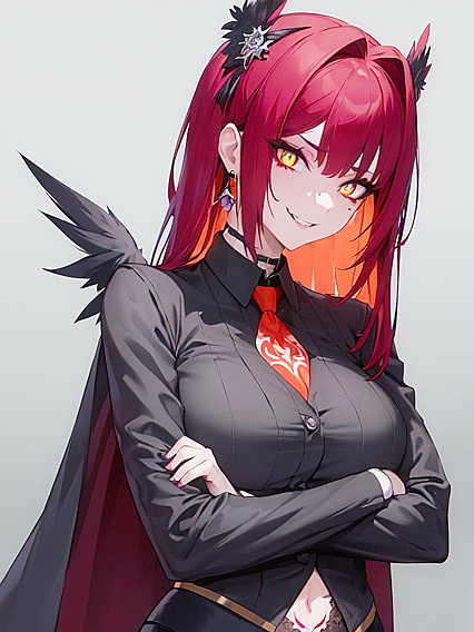 Arms Crossed and Diadem Adorned: A Sexy Hentai Fantasy