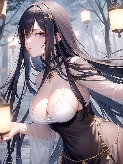 Mystical Dreamscape: Exploring the Enigmatic Charms of a Surreal Hentai Character