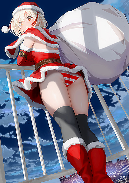 Hentaicorn Santa Banging His Ho-ho Horny Whores in XXX Pic