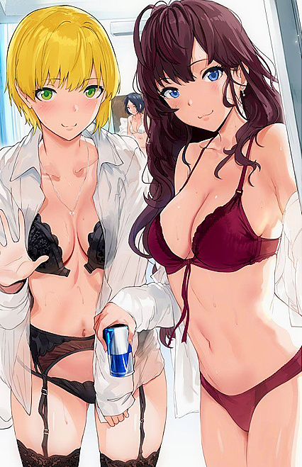 Jizz-soaked Hotties Hayamin KannaDee & IchiNoSe ShiKii Go Hardcore with FredericA MyAmTo!