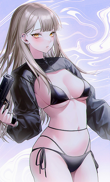 Hardcore Hentai XXX Action - Erotic Adventures of Sexy Guntoting Babe